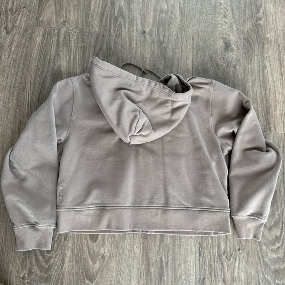 ATHLETA Forever Fleece Crop Full Zip — XL - Picture 5 of 8